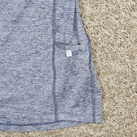 Nike Women's Sz Large Dri-Fit Element Half-Zip Running Top Blue/Gray CU3220-491 - Picture 5 of 10